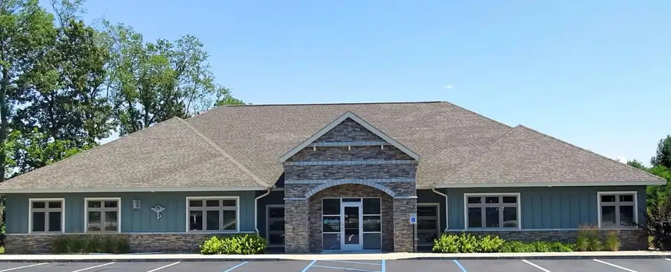 Vitality Healthcare clinic building on Oakland Drive, Portage