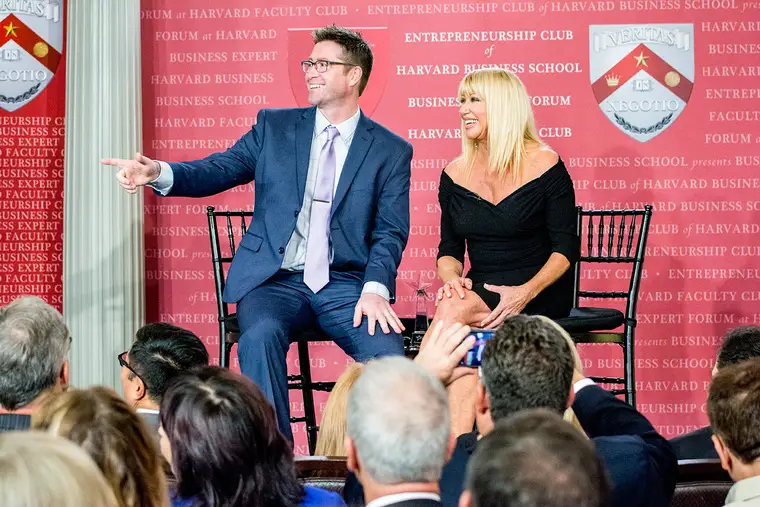 Dr. Osterhout speaking on functional medicine at a Harvard forum